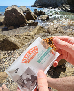 Big Wave Bar by Nana Joes Granola at the beach