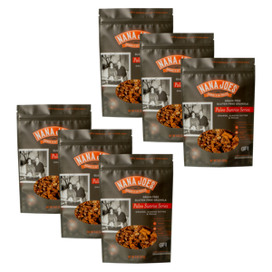 Organic Paleo Sunrise Series: Orange, Almond Butter and Pecan 6 pack, certified gluten free